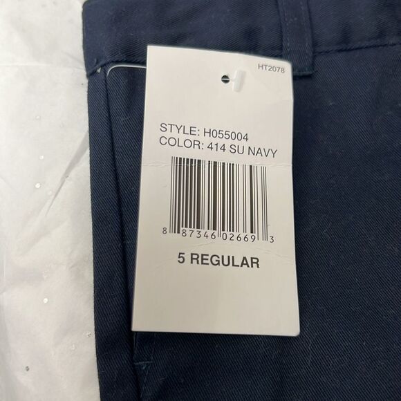 KHQ Navy Blue School Uniform pants size 5 Regular NWT - Picture 4 of 9